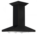 ZLINE 36" Designer Series Oil-Rubbed Bronze Island Range Hood (8KL3iB-36) Range Hoods ZLINE 