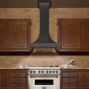 ZLINE 36" Designer Series Oil-Rubbed Bronze Wall Range Hood with 700 CFM Motor (8632B-36) Range Hoods ZLINE 