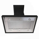 ZLINE 36" Designer Wooden Island Range Hood, Crown Molding, KBiCC-36 Range Hoods ZLINE 