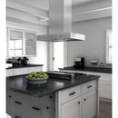 ZLINE 36" Ducted Professional Island Mount Range Hood in Stainless Steel (KECOMi-36) Range Hoods ZLINE 