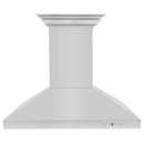 ZLINE 36" Ducted Vent Island Mount Range Hood in Stainless Steel with Built-in CrownSoundBluetooth Speakers (KL3iCRN-BT-36) Range Hoods ZLINE 
