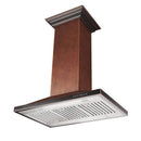 ZLINE 36" Hand Hammered Copper Island Range Hood (8GL2Hi-36) Range Hoods ZLINE 