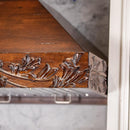 ZLINE 36 in. Carved Wooden Wall Mount Range Hood in Walnut (KBRRC-36) Range Hoods ZLINE 