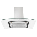 ZLINE 36 in. Convertible Vent Wall Mount Range Hood in Stainless Steel & Glass (KN-36) Range Hoods ZLINE 