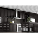 ZLINE 36 in. Convertible Vent Wall Mount Range Hood in Stainless Steel with Crown Molding (KL2CRN-36) Range Hoods ZLINE 