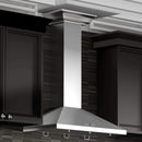 ZLINE 36 in. Convertible Vent Wall Mount Range Hood in Stainless Steel with Crown Molding (KL2CRN-36) Range Hoods ZLINE 