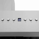 ZLINE 36 in. Professional Wall Mount Range Hood in Stainless Steel with Built-in CrownSound® Bluetooth Speakers (667CRN-BT-36) Range Hoods ZLINE 