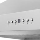 ZLINE 36 in. Wall Mount Range Hood in Stainless Steel with Built-in CrownSound Bluetooth Speakers (KL2CRN-BT-36) Range Hoods ZLINE 