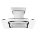 ZLINE 36 in. Wall Mount Range Hood in Stainless Steel with Built-in CrownSound Bluetooth Speakers (KNCRN-BT-36) Range Hoods ZLINE 