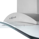 ZLINE 36 in. Wall Mount Range Hood in Stainless Steel with Built-in CrownSound Bluetooth Speakers (KNCRN-BT-36) Range Hoods ZLINE 