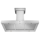 ZLINE 36 in. Wall Mount Range Hood in Stainless Steel with Built-in CrownSound® Bluetooth Speakers (KL3CRN-BT-36) Range Hoods ZLINE 
