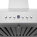 ZLINE 36 in. Wall Mount Range Hood in Stainless Steel with Built-in CrownSound® Bluetooth Speakers (KL3CRN-BT-36) Range Hoods ZLINE 