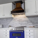 ZLINE 36" Professional Dual Fuel Range with Blue Matte Door (RA-BM-36) Ranges ZLINE 