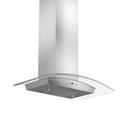 ZLINE 36" Stainless Steel Wall Range Hood with Crown Molding (KZCRN-36) Range Hoods ZLINE 