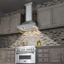 ZLINE 36" Stainless Wall Range Hood with 700 CFM Motor (655-4SSSS-36) Range Hoods ZLINE 