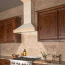 ZLINE 36" Unfinished Wooden Wall Mount Range Hood with Crown Molding (KBUF-36) Range Hoods ZLINE 