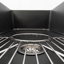 ZLINE 36" Venice Farmhouse Apron Front Reversible Single Bowl Fireclay Kitchen Sink with Bottom Grid in Charcoal (FRC5122-CL-36) Kitchen Sink ZLINE 