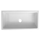 ZLINE 36" Venice Farmhouse Apron Front Reversible Single Bowl Fireclay Kitchen Sink with Bottom Grid in White Matte (FRC5122-WM-36) Kitchen Sink ZLINE 