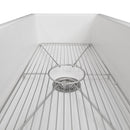 ZLINE 36" Venice Farmhouse Apron Front Reversible Single Bowl Fireclay Kitchen Sink with Bottom Grid in White Matte (FRC5122-WM-36) Kitchen Sink ZLINE 