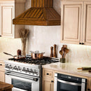 ZLINE 36" Wooden Wall Range Hood, Rustic Light (KPLL-36) Range Hoods ZLINE 
