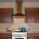 ZLINE 36" Wooden Wall Range Hood, Rustic Light (KPLL-36) Range Hoods ZLINE 