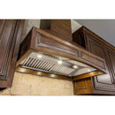 ZLINE 36" Wooden Wall Range Hood with Crown Molding and 700 CFM Motor (321RR-36) Range Hoods ZLINE 