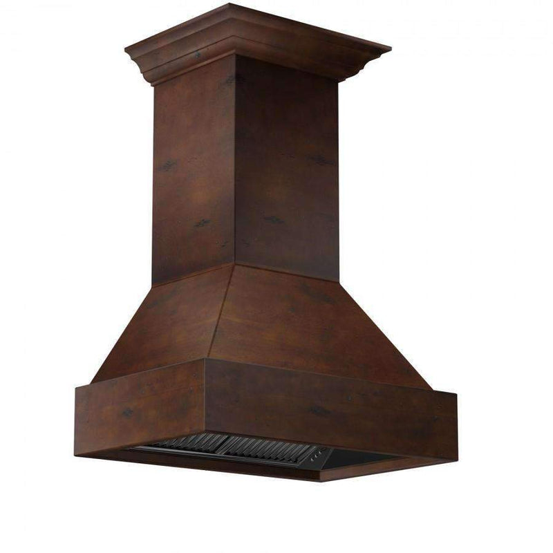 ZLINE 36" Wooden Wall Range Hood with Crown Molding and 700 CFM Motor (355VV-36) Range Hoods ZLINE 