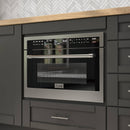 ZLINE 4-Piece Appliance Package - 30" Dual Fuel Range, Tall Tub Dishwasher, Microwave Oven & Premium Hood Appliance Package ZLINE 