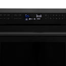 ZLINE 4-Piece Appliance Package - 30" Dual Fuel Range with Brass Burners, Convertible Wall Mount Hood, Microwave Oven, and 3-Rack Dishwasher in Black Stainless Steel Appliance Package ZLINE 