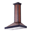 ZLINE 42" Designer Series Embossed Copper Finish Wall Range Hood (KB2-EBBXB-42) Range Hoods ZLINE 