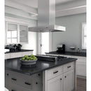 ZLINE 42" Ducted Professional Island Mount Range Hood in Stainless Steel (KECOMi-42) Range Hoods ZLINE 