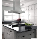ZLINE 42" Ducted Professional Island Mount Range Hood in Stainless Steel (KECOMi-42) Range Hoods ZLINE 