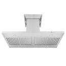 ZLINE 42" Ducted Vent Island Mount Range Hood in Stainless Steel with Built-in CrownSoundBluetooth Speakers (GL2iCRN-BT-42) Range Hoods ZLINE 