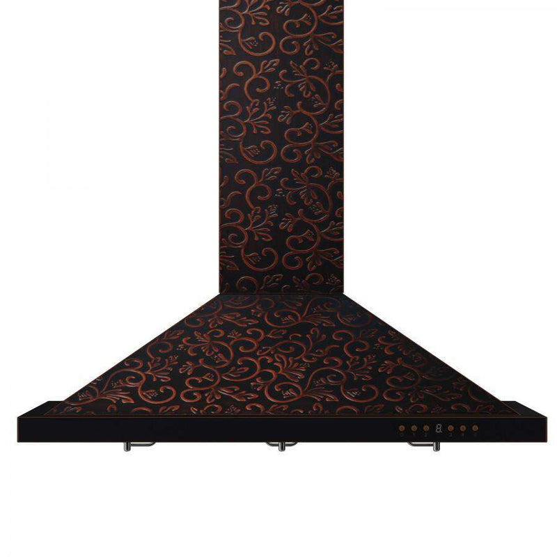 ZLINE 42" Floral Copper Wall Range Hood (8KBF-42) Range Hoods ZLINE 