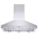 ZLINE 42 in. Convertible Vent Wall Mount Range Hood in Stainless Steel (KL3-42) Range Hoods ZLINE 