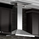 ZLINE 42 in. Convertible Vent Wall Mount Range Hood in Stainless Steel with Crown Molding (KL2CRN-42) Range Hoods ZLINE 