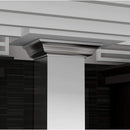 ZLINE 42 in. Convertible Vent Wall Mount Range Hood in Stainless Steel with Crown Molding (KL2CRN-42) Range Hoods ZLINE 