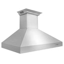 ZLINE 42 in. Professional Wall Mount Range Hood in Stainless Steel with Built-in CrownSound® Bluetooth Speakers (697CRN-BT-42) Range Hoods ZLINE 