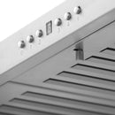ZLINE 42 in. Wall Mount Range Hood in Stainless Steel with Built-in CrownSound® Bluetooth Speakers (KBCRN-BT-42) Range Hoods ZLINE 