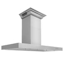 ZLINE 42 in. Wall Mount Range Hood in Stainless Steel with Built-in CrownSound® Bluetooth Speakers (KECRN-BT-42) Range Hoods ZLINE 