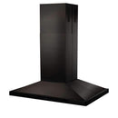 ZLINE 42" Island Range Hood Black Stainless Steel (BSGL2iN-42) Range Hoods ZLINE 