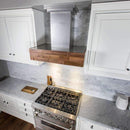 ZLINE 42" Wooden Wall Mount Range Hood with Butcher Block and 700 CFM Motor (681W-42) Range Hoods ZLINE 