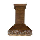 ZLINE 42" Wooden Wall Range Hood with Crown Molding and 700 CFM Motor (373RR-42) Range Hoods ZLINE 