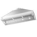 ZLINE 46" Ducted Remote Blower Range Hood Insert in Stainless Steel (698-RS-46-400) Range Hoods ZLINE 