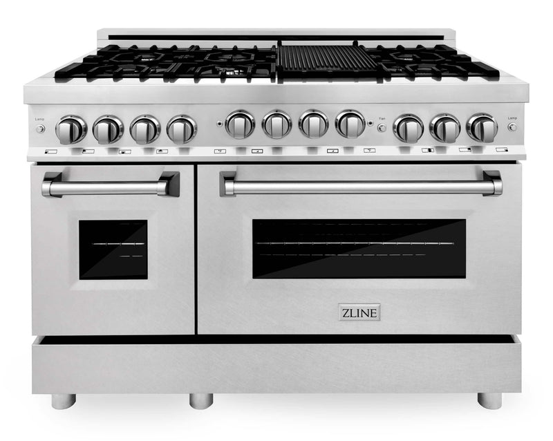 5.4 cu. ft. Capacity Gas Single Oven Range with Oval Burner and Griddle