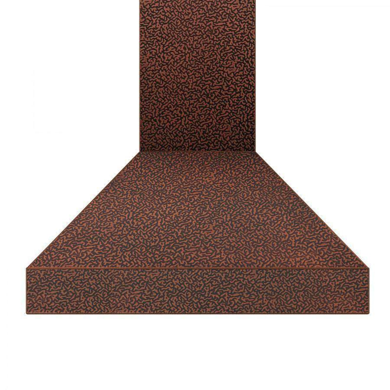 ZLINE 48" Copper Wall Range Hood with Crown Molding (8667E-48) Range Hoods ZLINE 