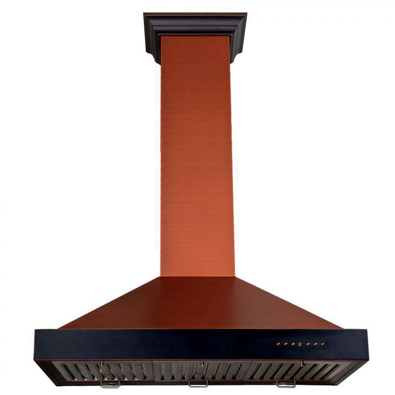 ZLINE 48" Designer Series Copper Finish Wall Range Hood (KB2-CBXXX-48) Range Hoods ZLINE 