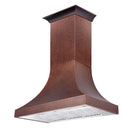 ZLINE 48" Designer Series Hand-Hammered Copper Finish Wall Range Hood with 700 CFM Motor (8632H-48) Range Hoods ZLINE 