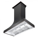 ZLINE 48" Designer Series Oil-Rubbed Bronze Wall Range Hood with 700 CFM Motor (8632B-48) Range Hoods ZLINE 