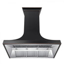 ZLINE 48" Designer Series Oil-Rubbed Bronze Wall Range Hood with 700 CFM Motor (8632B-48) Range Hoods ZLINE 